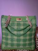 Bolsa de couro ecologico VERDE